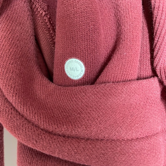 Lululemon Scuba Oversized 1/2 Zip Hoodie Sweatshirt, Savannah, Size M/L - Picture 10 of 10